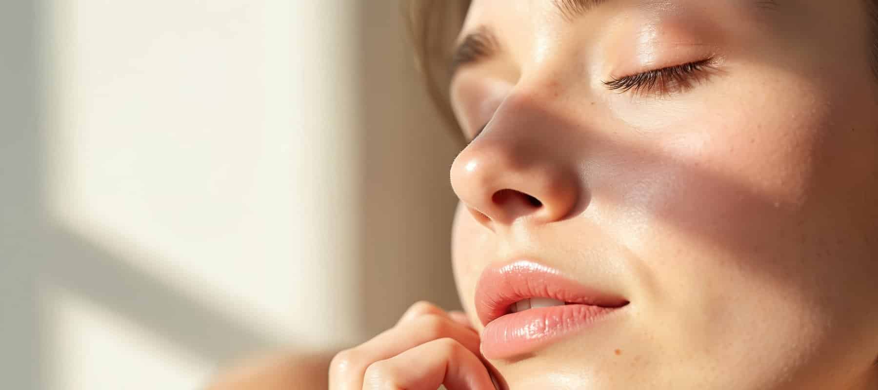 HOCl Spray Haut – Anwendung im Gesicht