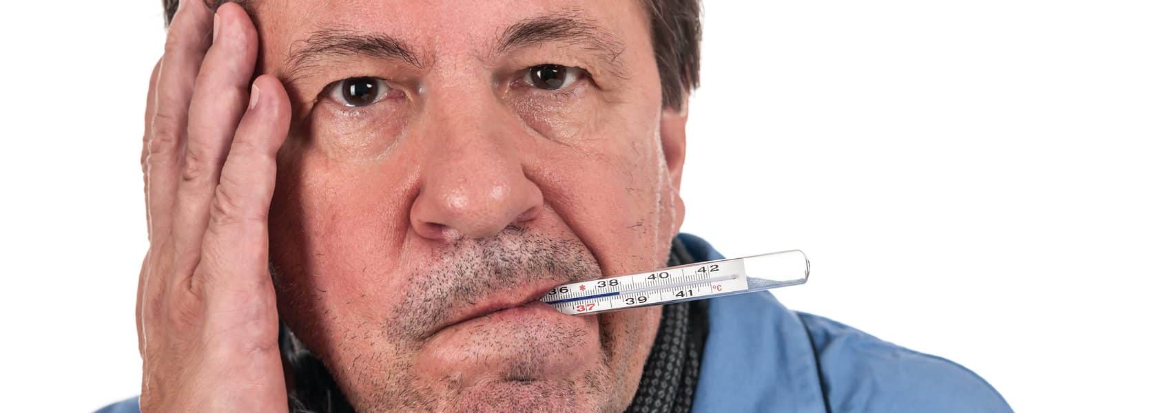 Pemphigus vulgaris - In Extremfällen und bei sehr ausgeprägten Hautläsionen können zudem Zeichen einer gesamtkörperlichen
