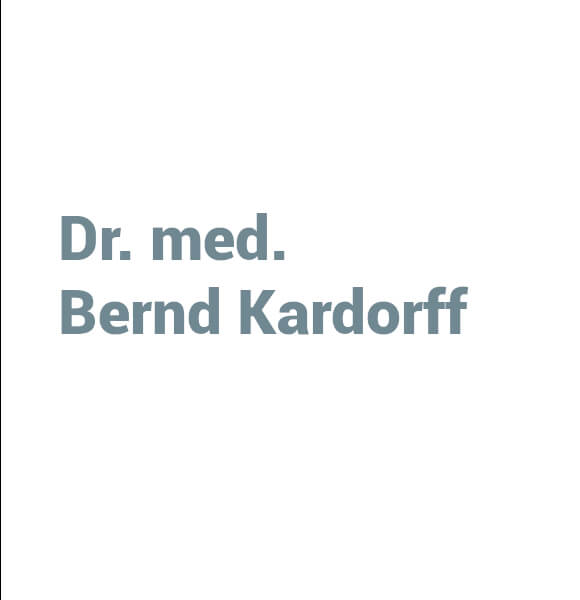 Profilbild Dr. med. Bernd Kardorff