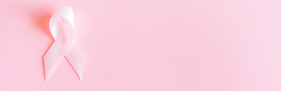 Brustkrebs (Mammakarzinom) hat das Symbol der Rosa Schleife, um auf die Krankheit aufmerksam zu machen und Solidarität für Betroffene zu zeigen.
