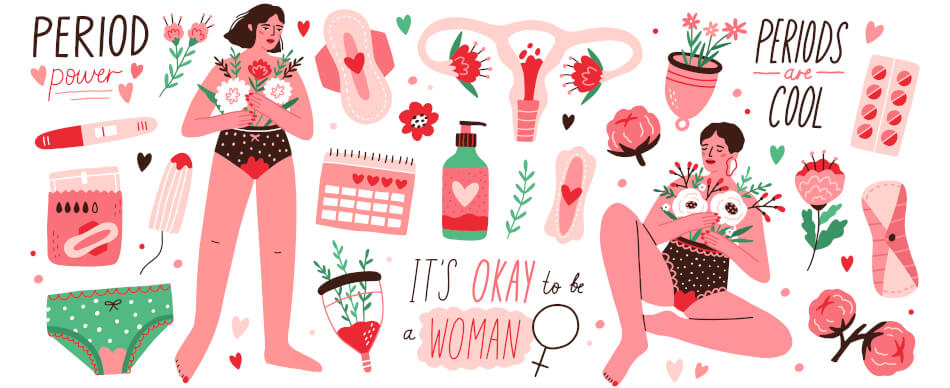 Frauen haben jedes Monat mit derselben Heruasforderung zu kämpfen: der Menstruation, eine Achterbahn der Gefühle.